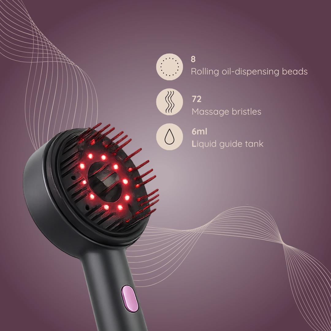 LunaVérité L3 Scalp Massaging Brush